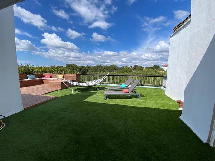 Gîte pour 4 personnes, avec vue et terrasse dans Plage du Bureau - 2
