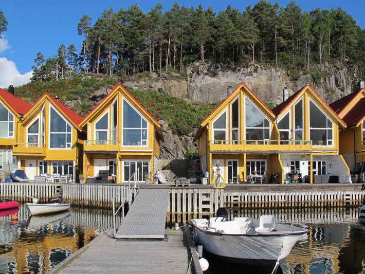 Ferienwohnung für 4 Personen, mit Terrasse und Garten auf Tysnes