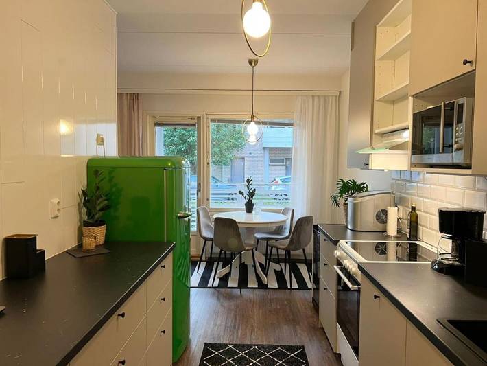 Gîte pour 5 personnes, avec sauna ainsi que terrasse et jardin, animaux acceptés dans Tampere