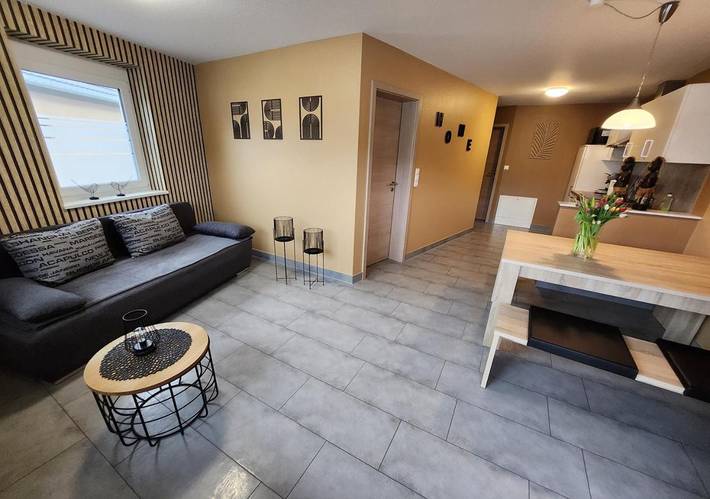 Ferienhaus für 5 Personen, mit Ausblick und Garten
