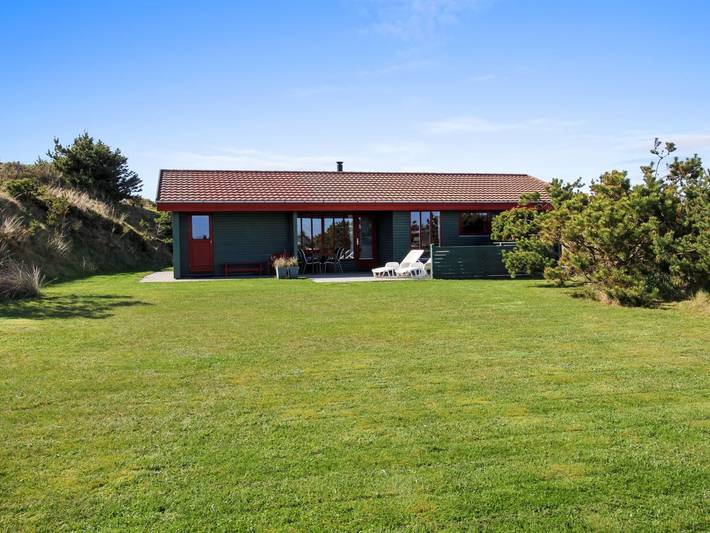 Ferienhaus mit Meerblick für 6 Personen, mit Terrasse in Vejers Strand