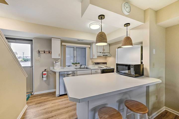 Vacation rental for 4 people, with balcony and pool in Brigantine (NJ)