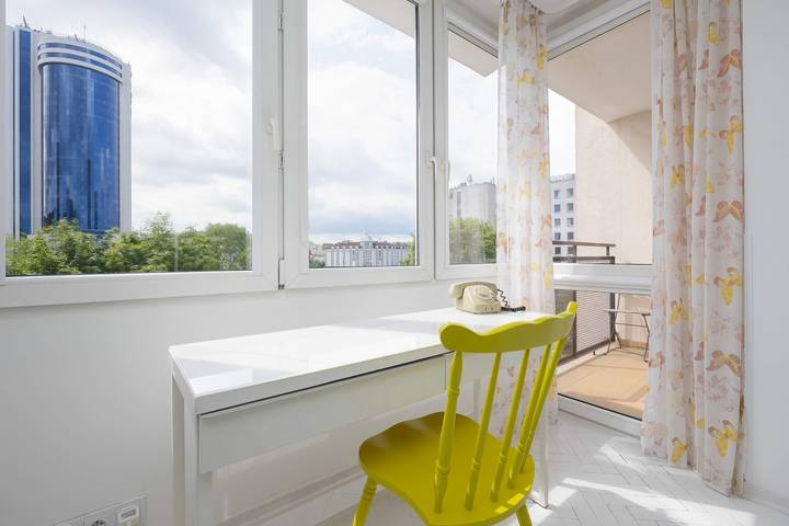 Gîte pour 5 personnes, avec Balcon et Terrasse à Varsovie - 3