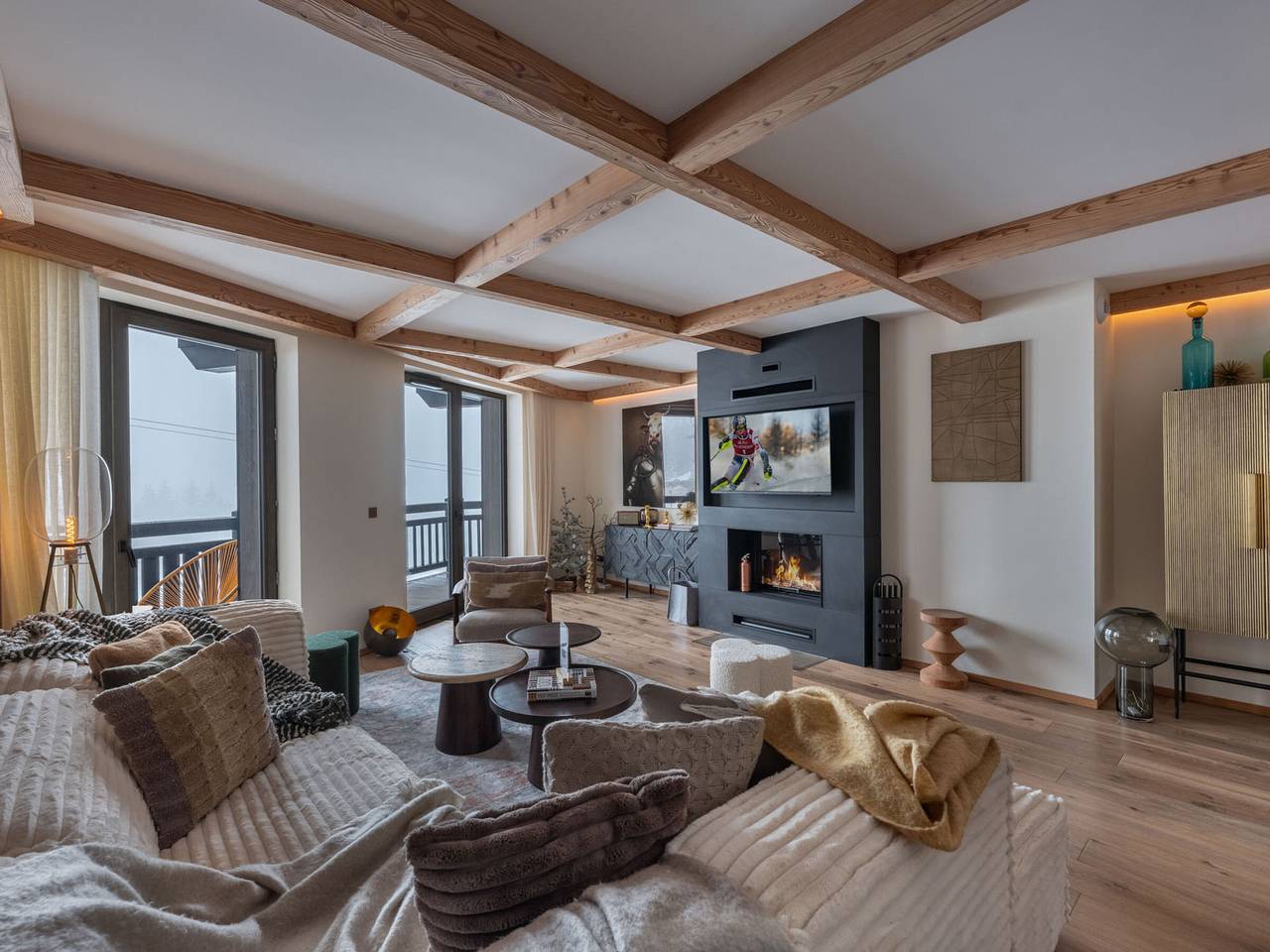 Entire apartment, Brand-New Ski-In/Ski-Out Apartment with Access to Pool and Spa in Courchevel 1850 in Courchevel 1850, Saint-Bon-Tarentaise