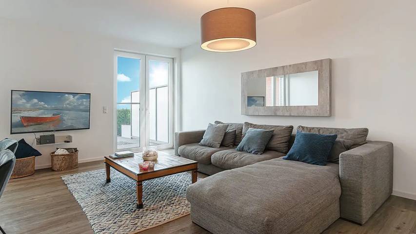 Ferienwohnung für 4 Personen, mit Balkon und Garten in Stein - 4