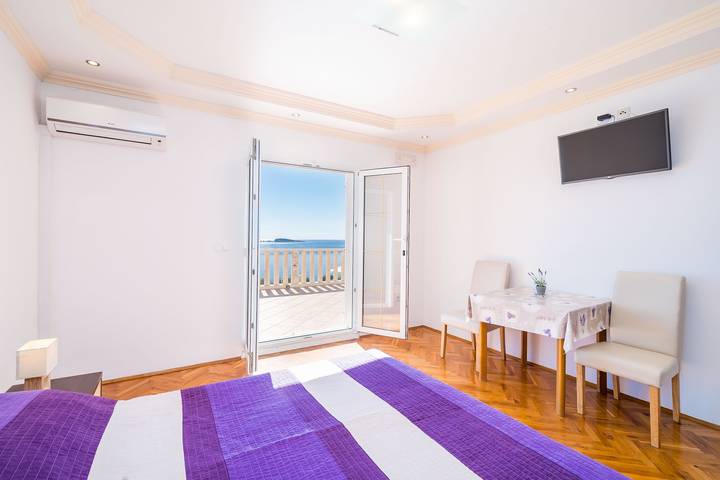 Ganzes Studio, Studio für 2 Personen mit Meerblick in Soline Dubrovnik, Općina Župa dubrovačka