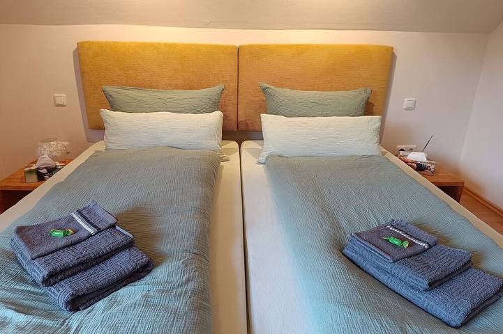 Gîte pour 4 personnes, avec jardin et sauna à Laubach (Hesse)