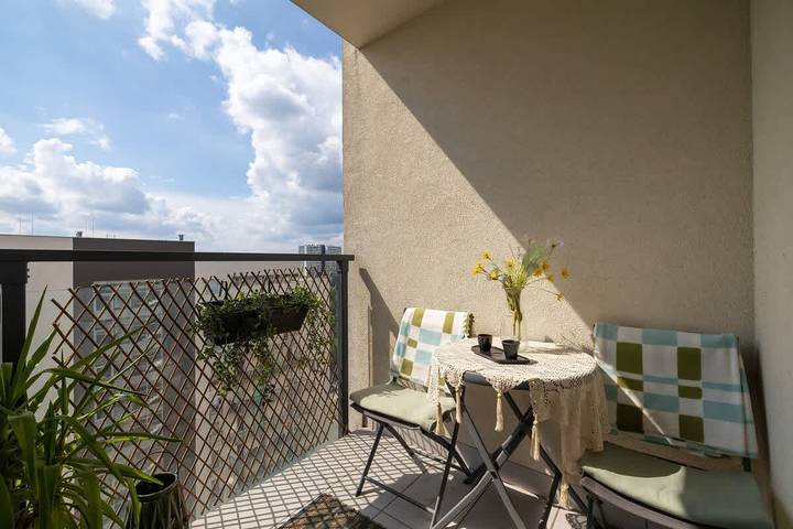 Gîte pour 2 personnes, avec balcon/terrasse, adapté aux familles à Katowice - 4