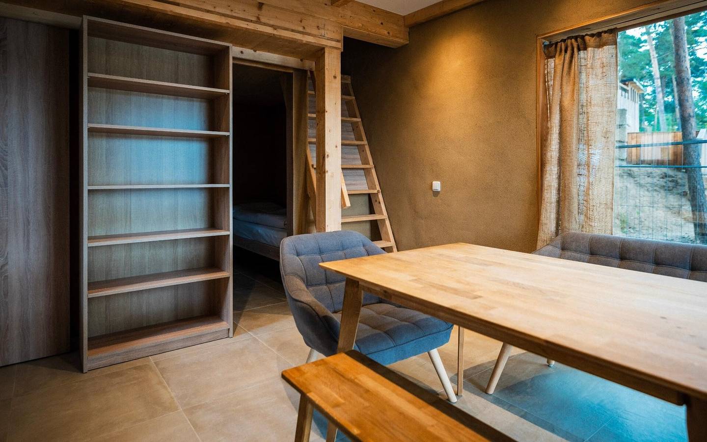 Ferienhaus mit 4 Einzelbetten, privater Terrasse und Wlan in Tauscha, Oberlausitz