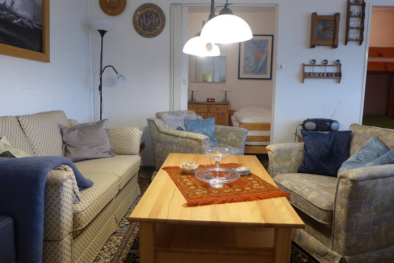 Ganze Wohnung, Die sonnige Sandburg für 4 Personen (ohne Internet in Horumersiel, Wangerland