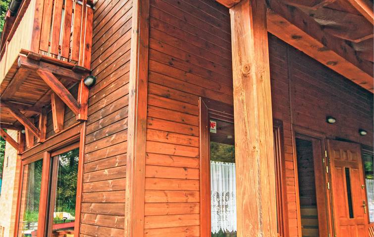 Ferienhaus für 6 Personen mit Terrasse in Powiat Olsztyński