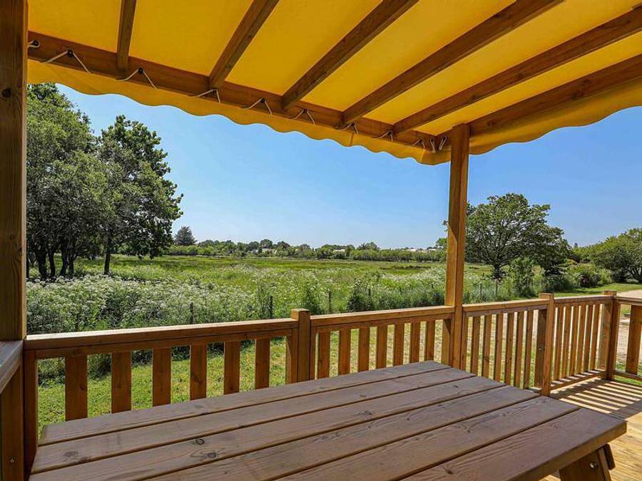 Camping du Moulin de Cantizac  - Mobilhome 6 personas - Casa móvil «Grand Confort» para 4/6 personas, 2 dormitorios + Tv in Séné, Côte des Mégalithes