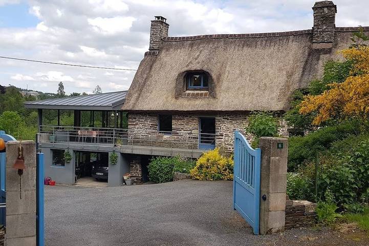 Maison de vacances pour 9 personnes, avec balcon