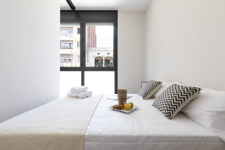 Apartamento para 2 personas, con balcón en Gracia