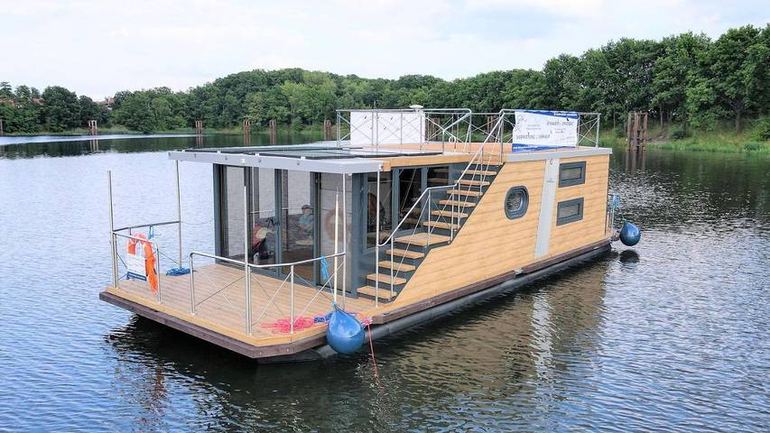 Boot für 7 Personen, mit Ausblick und Garten in Polen - 3