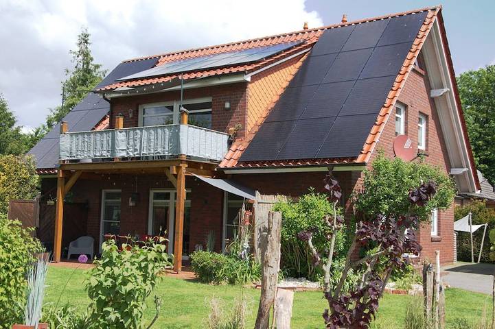 Ferienwohnung für 7 Personen, mit Garten und Balkon