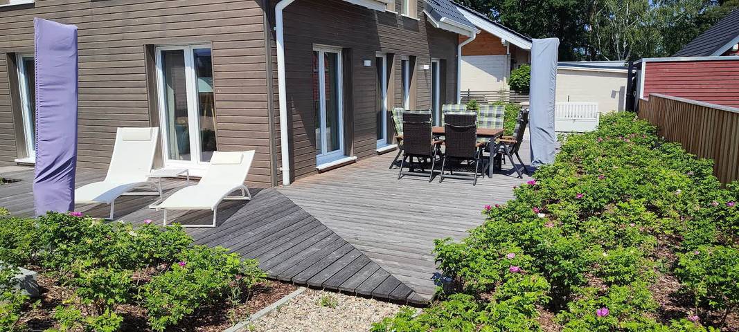 Ferienhaus für 6 Personen, mit Garten und Sauna