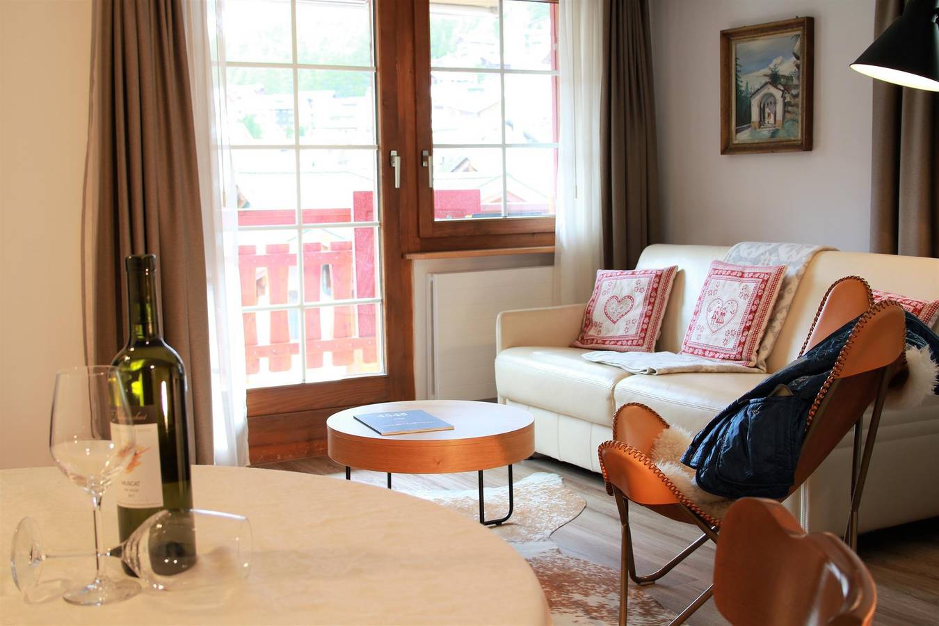 Ganze Ferienwohnung, 2-Bettwohnung in Saas-Fee, Walliser Alpen
