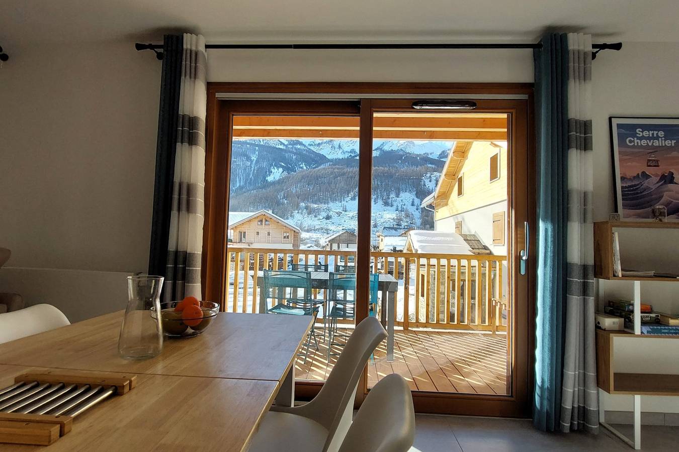 Appartement entier, Grand T2 récent avec terrasse : le dahu perché in Le Monêtier-les-Bains, Serre Chevalier