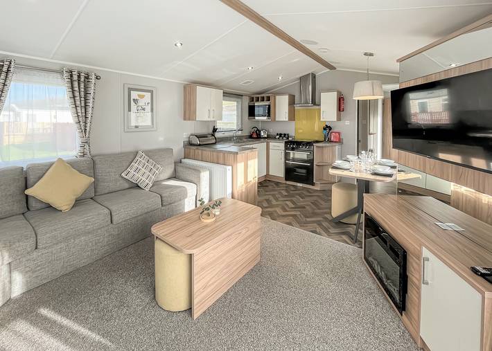 Caravan for 6 people in Wales