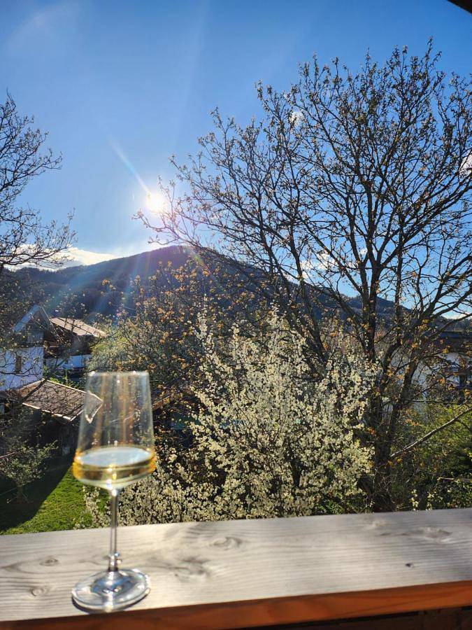 Ferienhaus für 7 Personen, mit Balkon und Terrasse sowie Garten und Ausblick