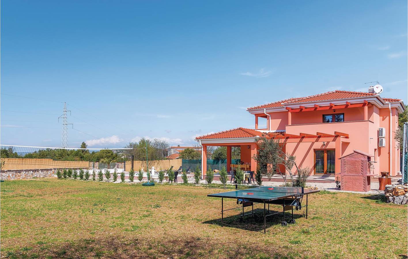 Holiday home for 9 people with terrace in Bilice, Šibenik-Knin