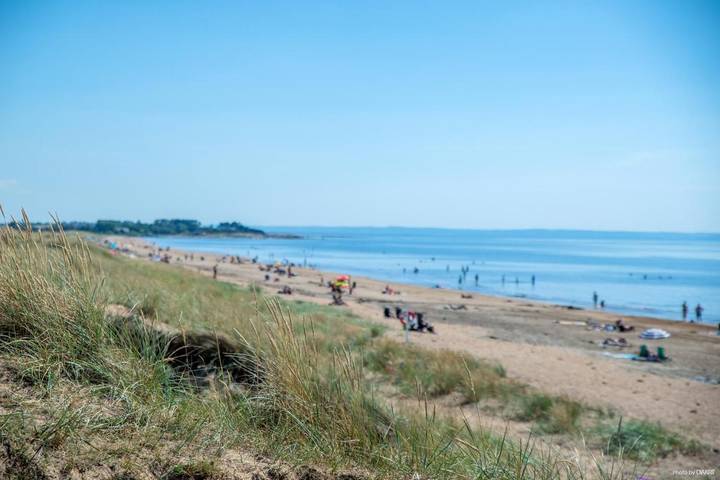 Camping für 4 Personen, mit Terrasse und Garten sowie Ausblick in Halland