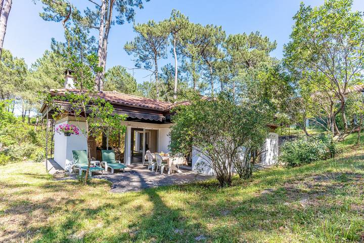 Bungalow para 6 personas, con Jardín en Biscarrosse