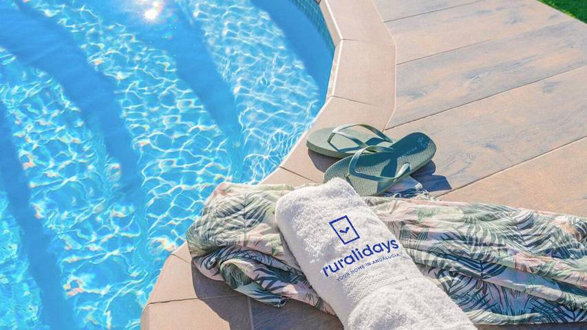 Casa rural para 6 personas, con balcón/terraza y piscina en Arenas - 3