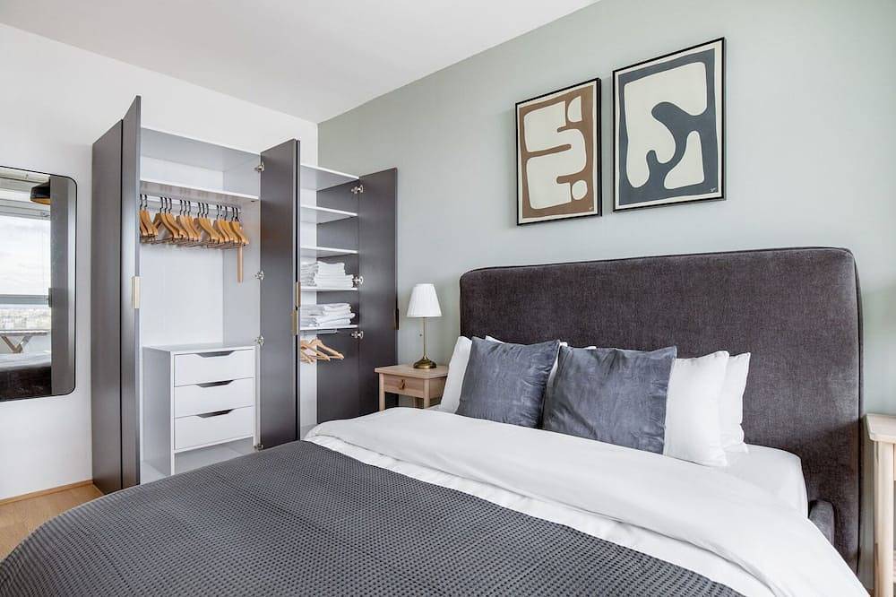 Ganze Wohnung, Remarkable Donaustadt 1Br w/ Rooftop Pool & Gym, nr U1, by Blueground in Wien, Donau Niederösterreich