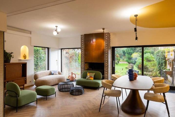 Maison de vacances pour 9 personnes, avec Balcon ainsi que Terrasse et Jardin à Herstal