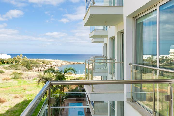 Ganze Wohnung, Ferienwohnung für 4 Personen mit Balkon/Terrasse in Protaras, Südzypern