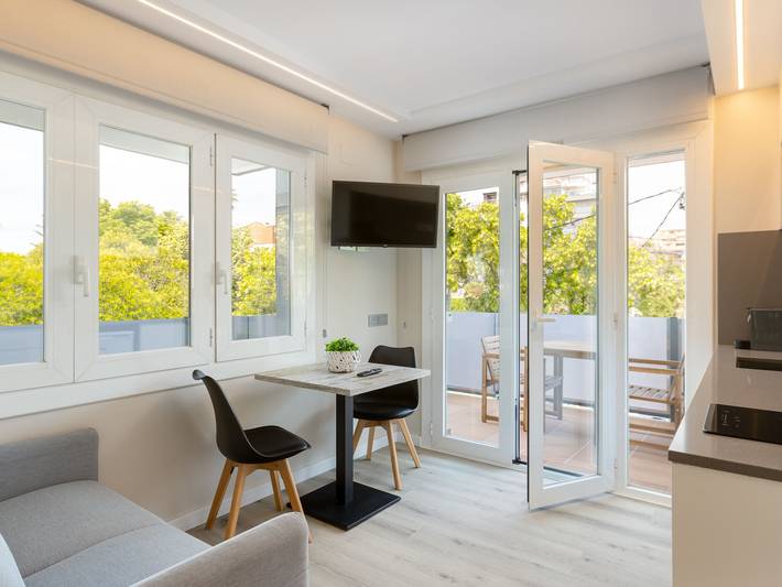 Gîte pour 2 personnes, avec Terrasse et Piscine à Vilassar de Mar