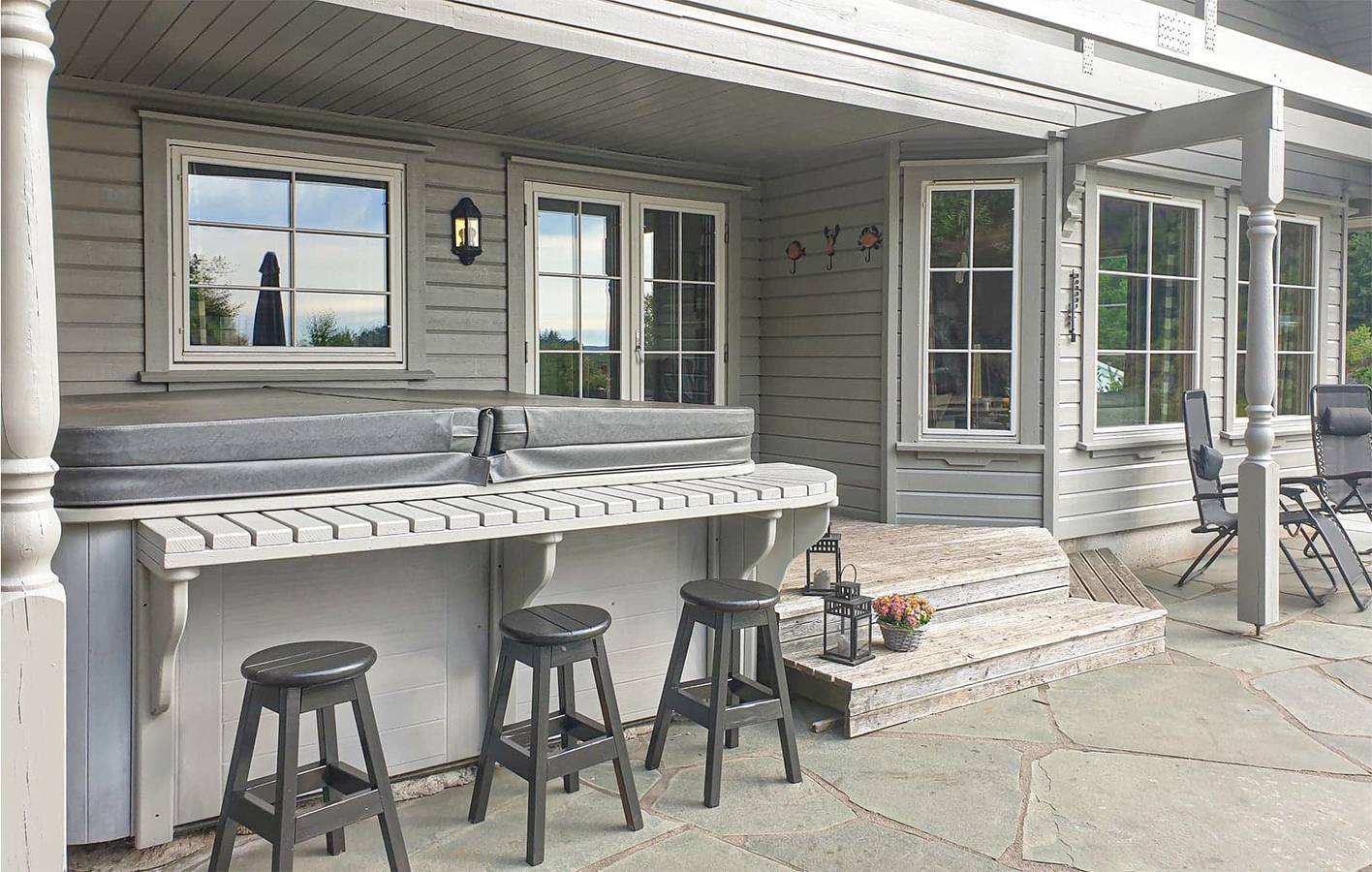 Feriehus for 11 personer med hage in Lindesnes 