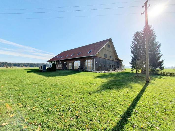 Ferienwohnung für 6 Personen, mit Terrasse und Garten sowie Ausblick in Leutkirch im Allgäu