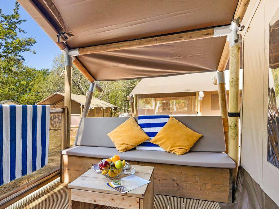 Camping Aminess Maravea - Safarizelt 5 personen - Safarizelt Lodge (5P) in Dajla, Umag und Umgebung