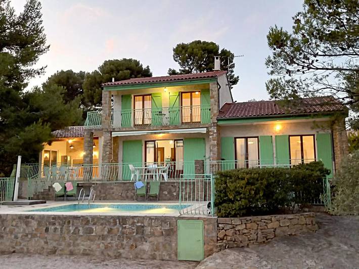 Villa pour 7 personnes, avec piscine et jardin à Ceyreste