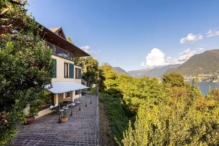 Villa für 10 Personen, mit Ausblick und Garten sowie Seeblick in Como - 3