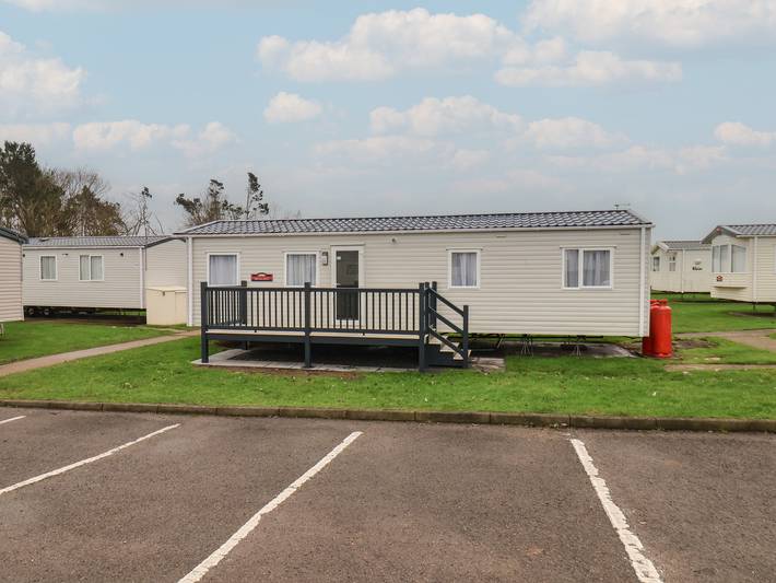 Caravan for 6 people, with garden in North Yorkshire