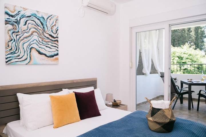 Studio für 3 Personen, mit Ausblick und Garten, mit Haustier in Montenegro