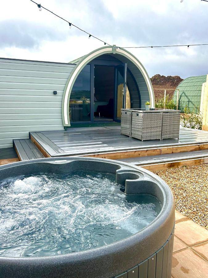 The Pods at Streamvale in Strangford Lough