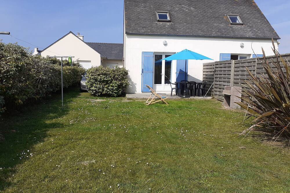Ein kleines Nest in der Mulde der Dünen 200 m vom Meer entfernt in Guissény, Brest und Umgebung