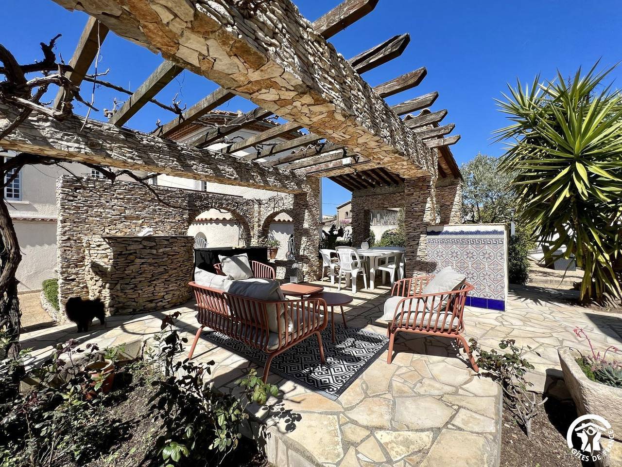 Gîte für 6 Personen mit Pool in La Redorte, Carcassonne und Umgebung