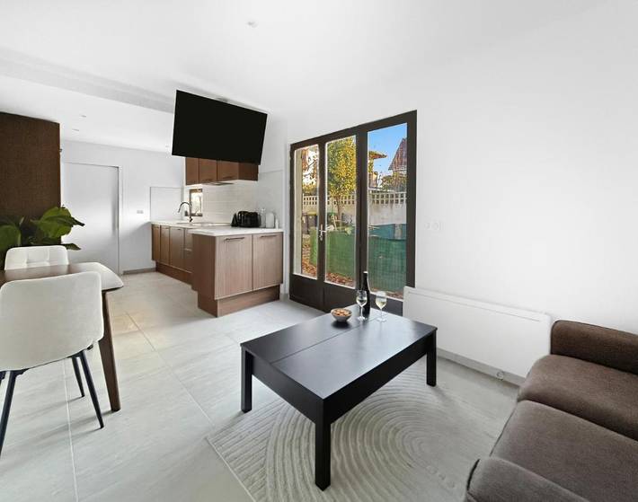 Appartement de vacances pour 2 personnes, avec terrasse et jardin