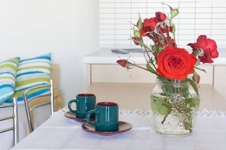 Gîte pour 7 personnes, avec vue et jardin, animaux acceptés dans Makri Gialos - 2