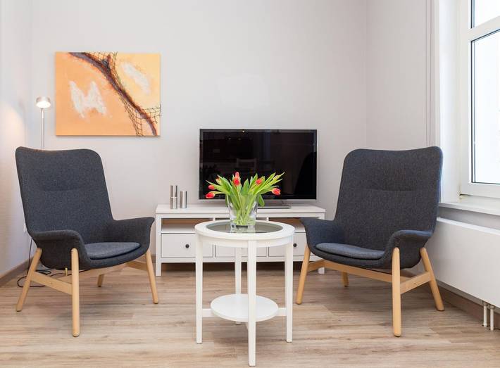 Ferienwohnung für 2 Personen, mit Terrasse und Meerblick in Wittdün - 3