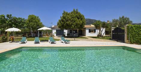 Ferienhaus in Selva, Mallorca Inselmitte für 6 