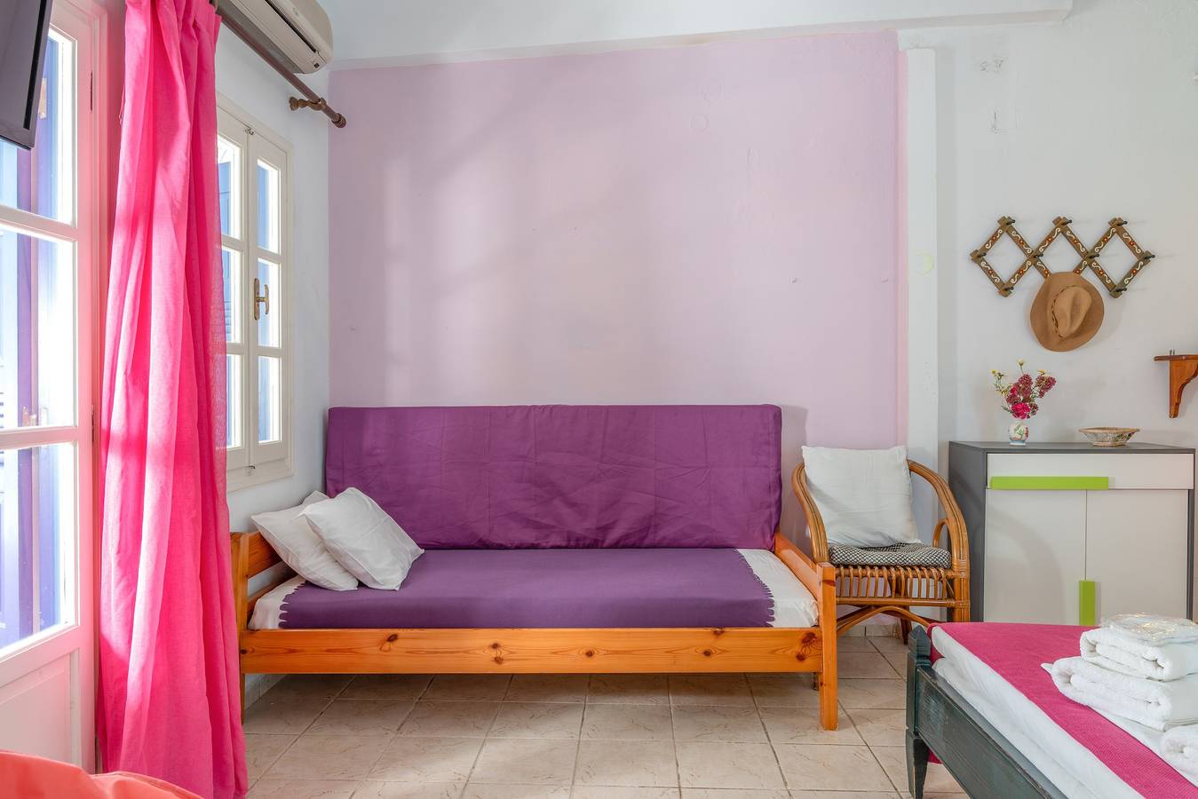 Studio entier, Chambre 11 à l’Hôtel Pagali avec vue sur le jardin in Amorgos