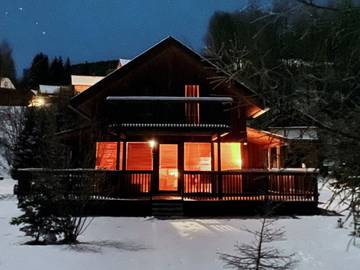 Ferienhaus für 9 Personen, mit Garten und Sauna sowie Ausblick und Balkon in Stadl-Predlitz