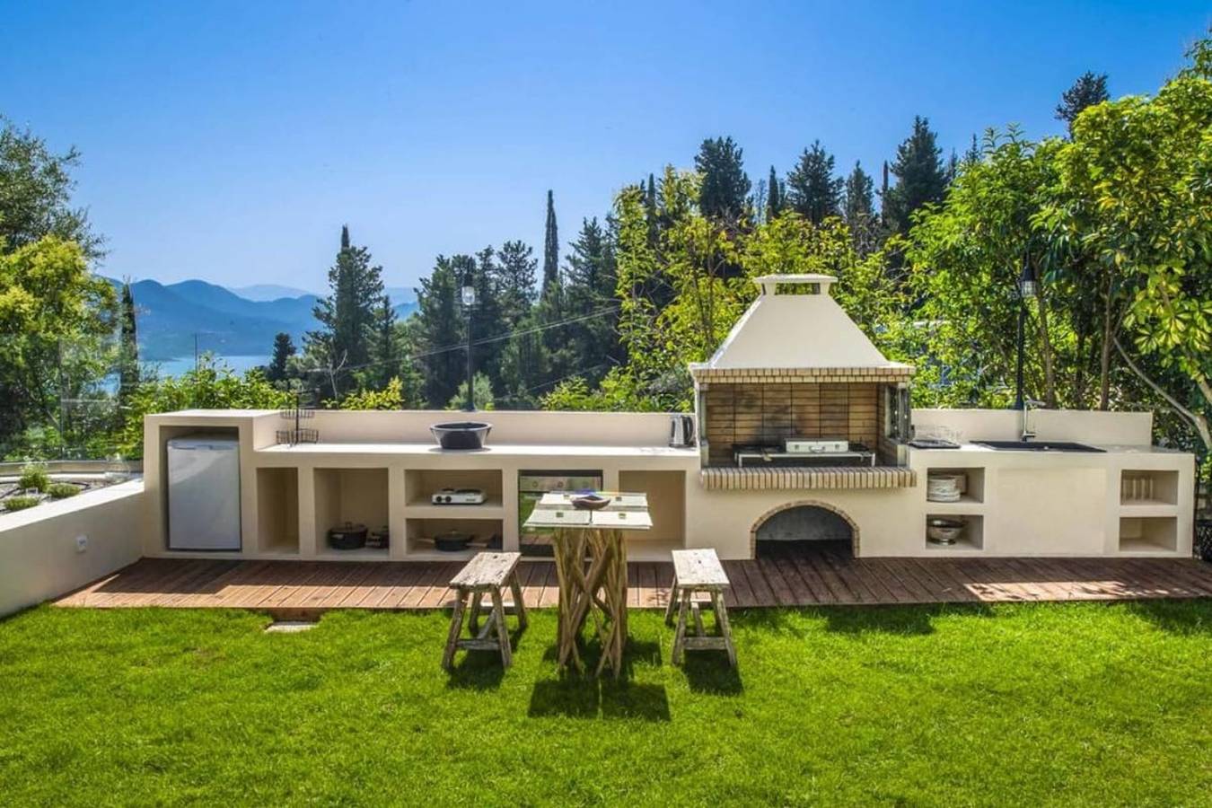Villa pour 10 personnes avec terrasse in Ligia, Grèce